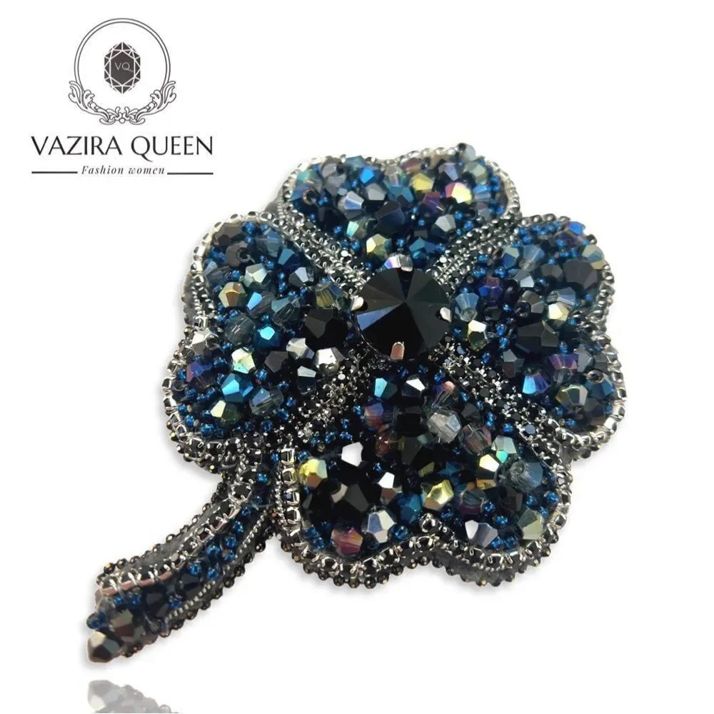 VQ Handmade Leaf Brooch